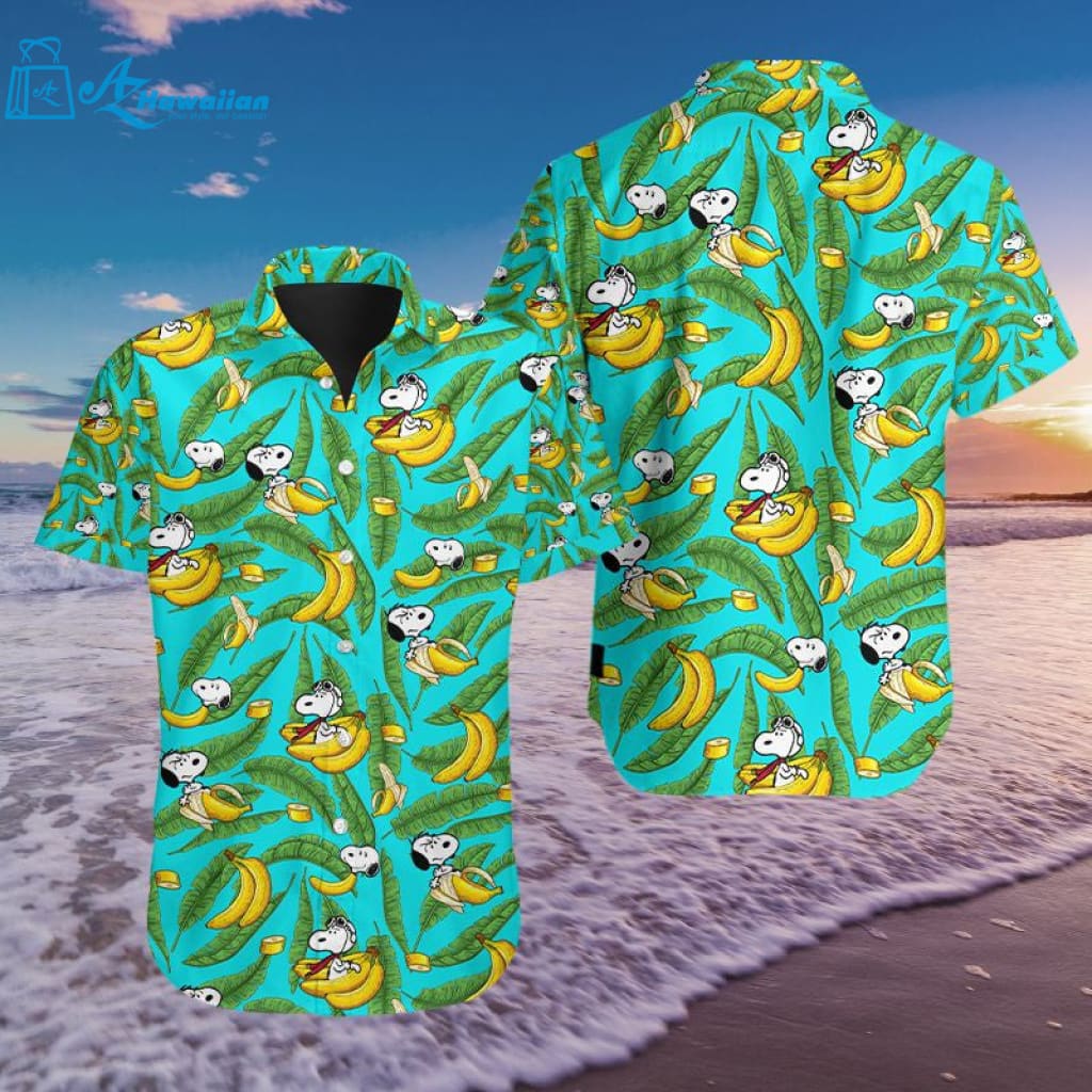 Snoopy Summer Time Hawaiian Shirt – Meteew