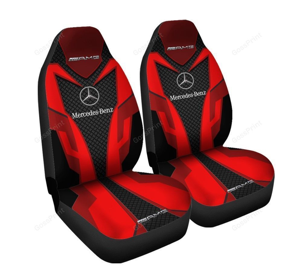 Mercedes Benz AMG Car Seat Cover Ver 1 (set Of 2) 2