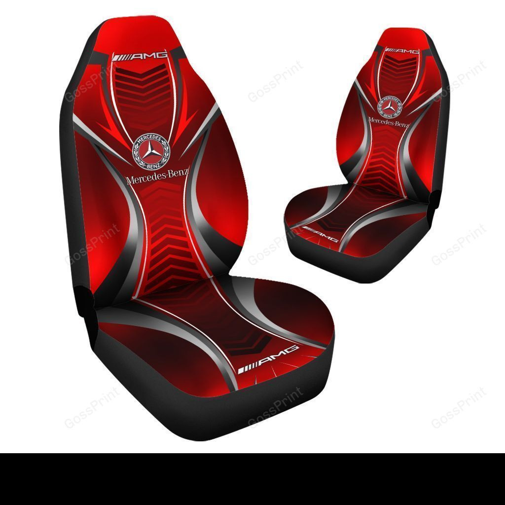 Mercedes AMG Car Seat Cover Ver 15 (Set Of 2) 3