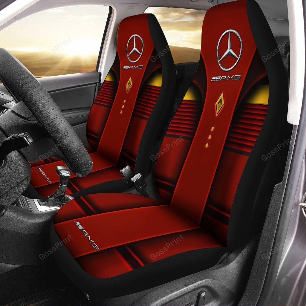 Mercedes Benz AMG Car Seat Cover Ver 19 (Set Of 2) 1
