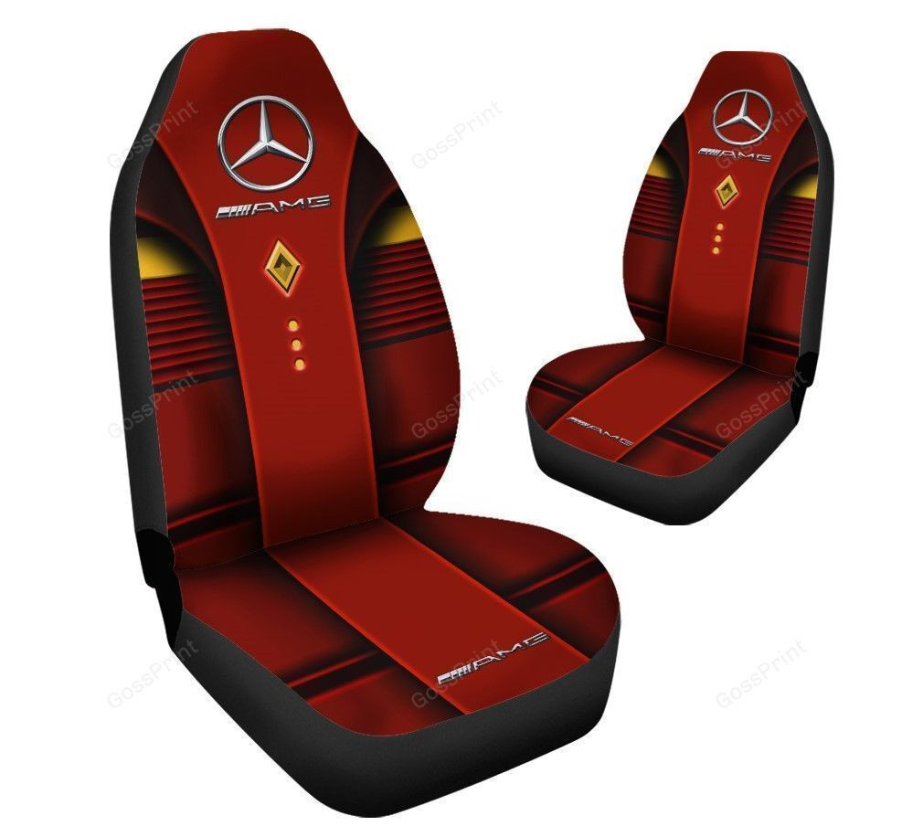 Mercedes Benz AMG Car Seat Cover Ver 19 (Set Of 2) 3