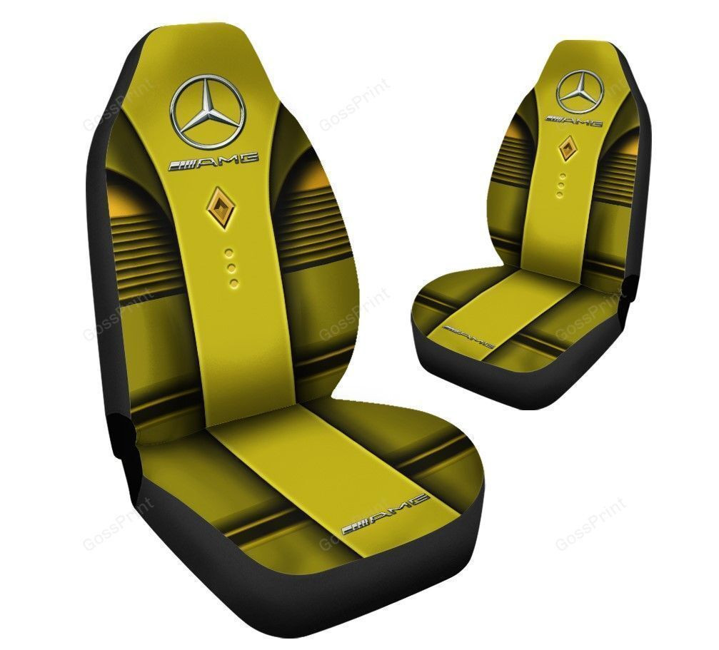 Mercedes Benz AMG Car Seat Cover Ver 21 (set Of 2) 3