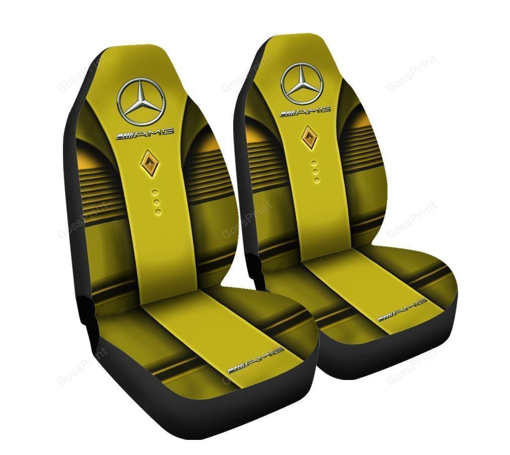 Mercedes Benz AMG Car Seat Cover Ver 21 (set Of 2) 2