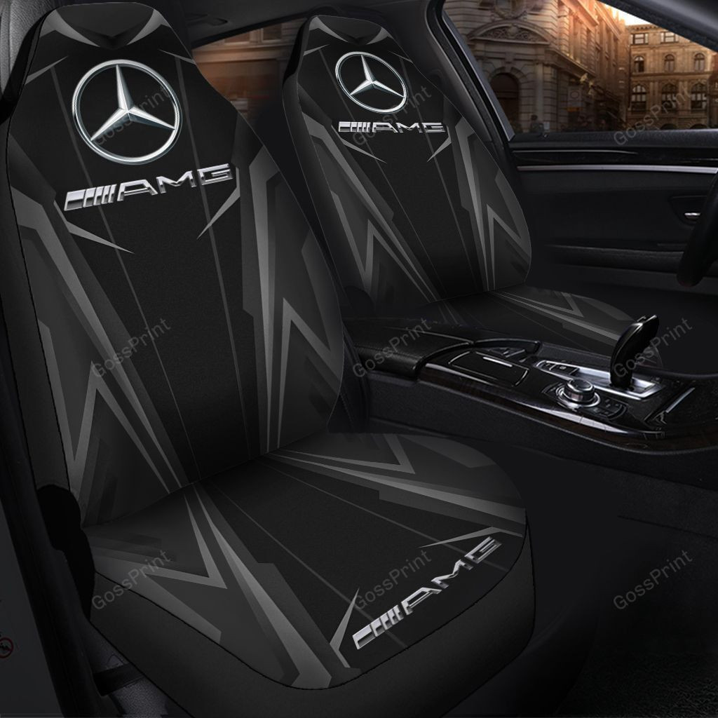Mercedes Benz AMG Car Seat Cover Ver 27 (Set Of 2) 2
