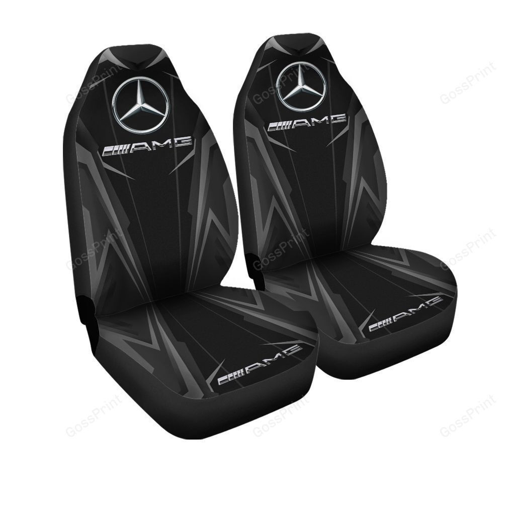 Mercedes Benz AMG Car Seat Cover Ver 27 (Set Of 2) 3