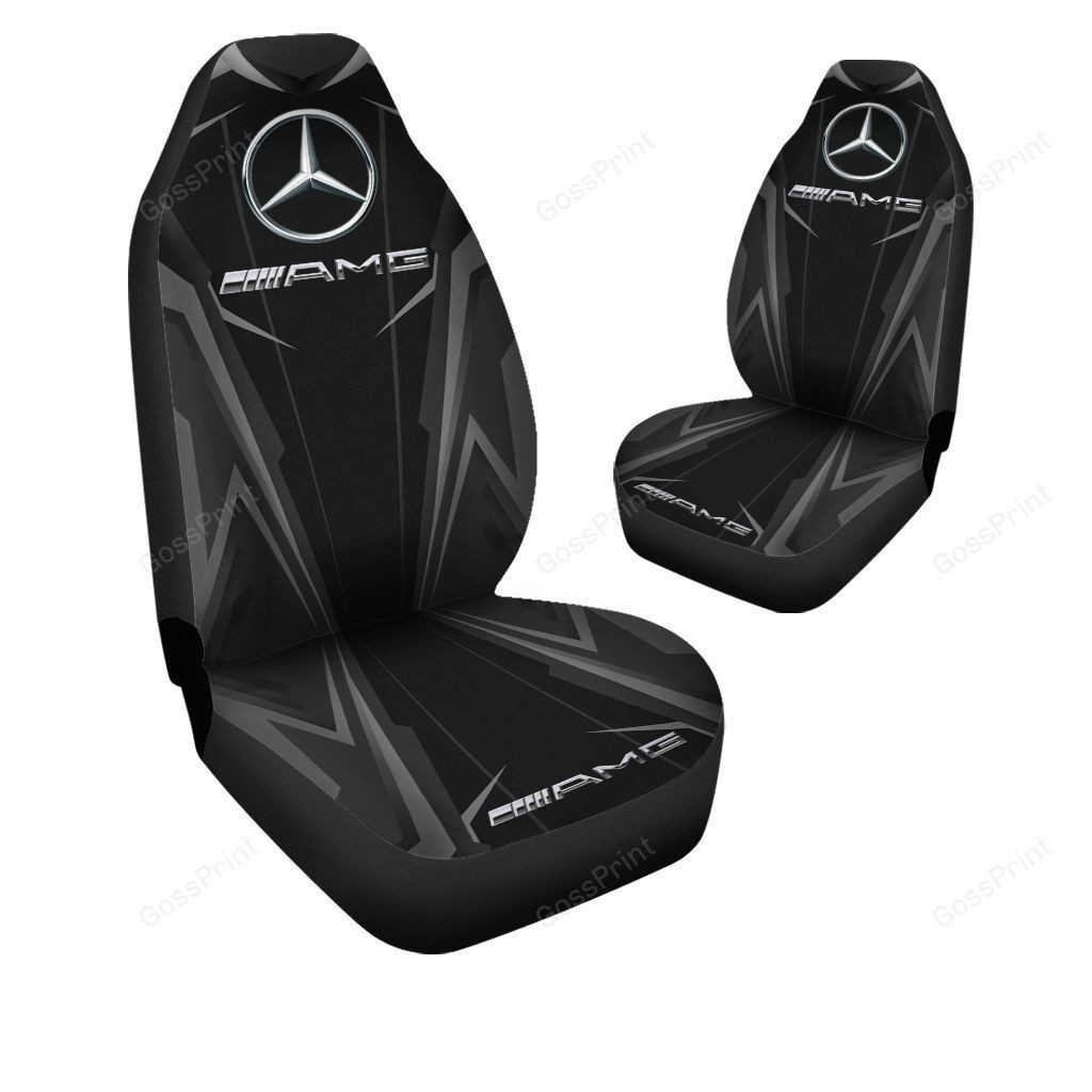 Mercedes Benz AMG Car Seat Cover Ver 27 (Set Of 2) 4