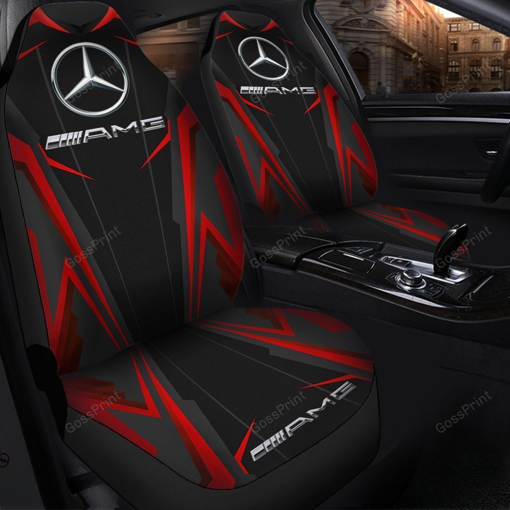 Mercedes Benz AMG Car Seat Cover Ver 3 (set Of 2) 2