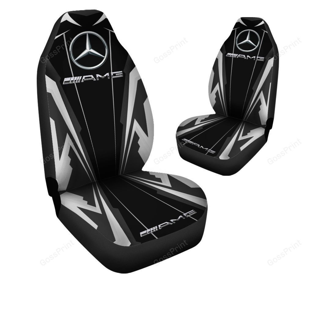 Mercedes Benz AMG Car Seat Cover Ver 5 (Set Of 2) 4