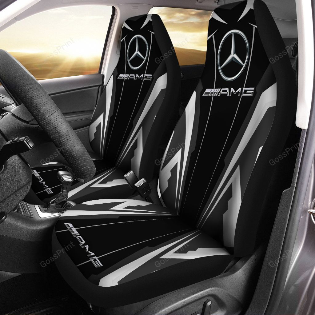Mercedes Benz AMG Car Seat Cover Ver 5 (Set Of 2) 1