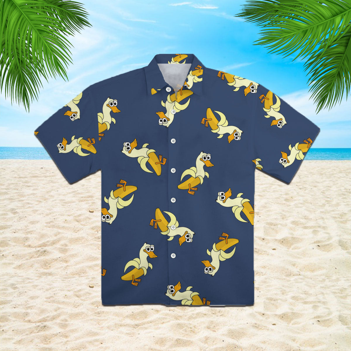 Banana Duck Hawaiian Shirt For Men & Women Adult HW7543 – Meteew