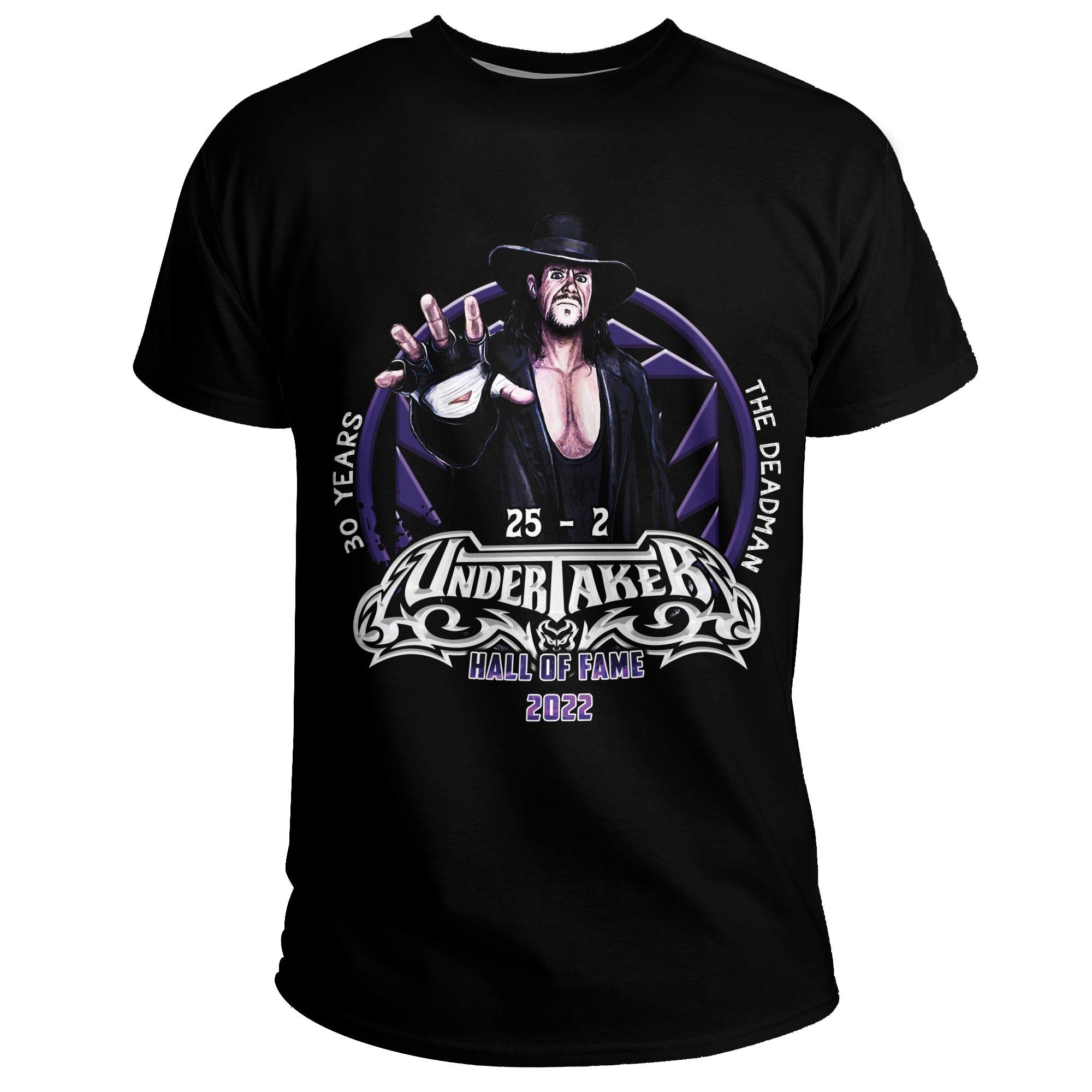 Buy 02 – The Undertaker – Hall Of Fame 2022 – T-Shirt – Meteew