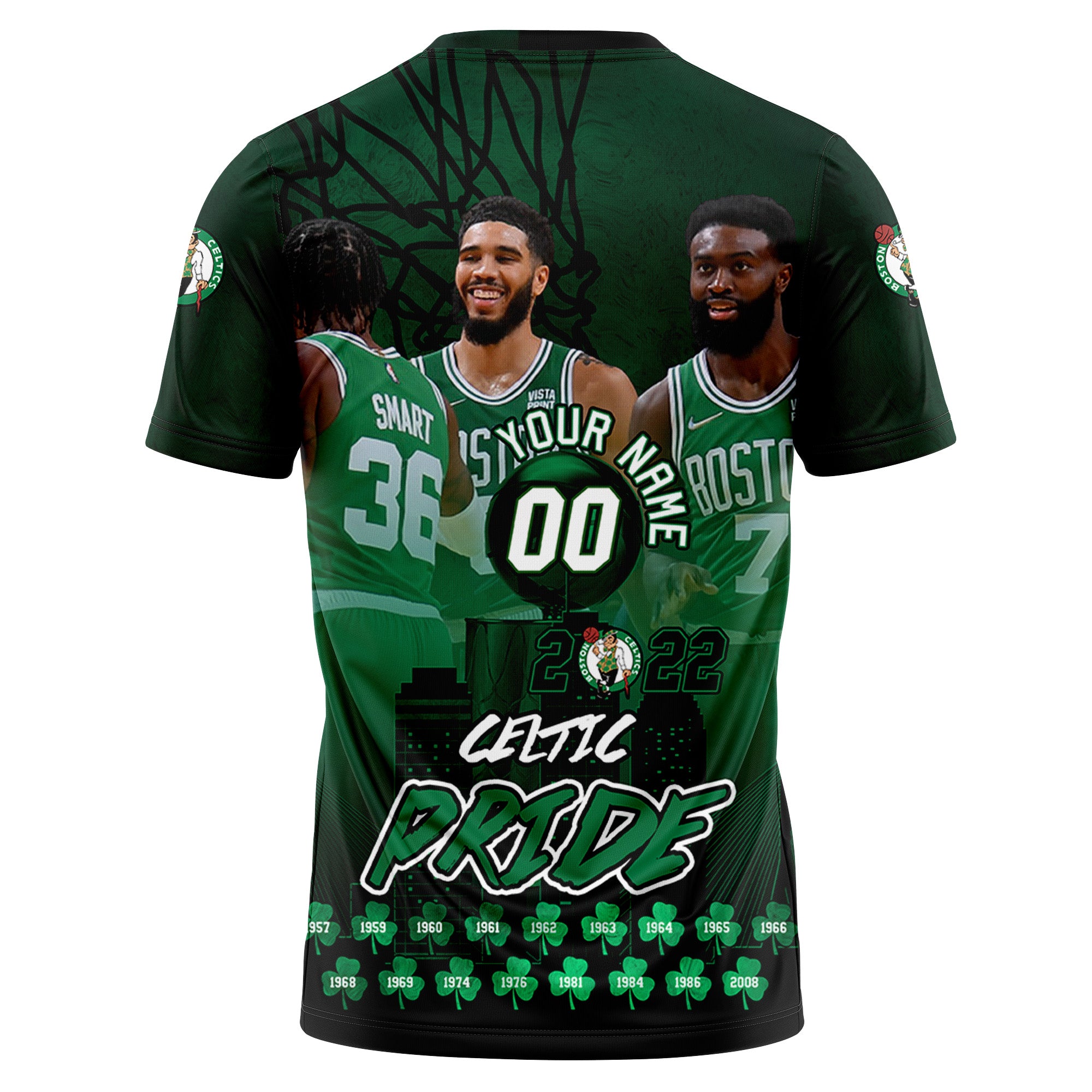Buy Boston Celtics Tshirt Personalized Celtic Pride Players 2022