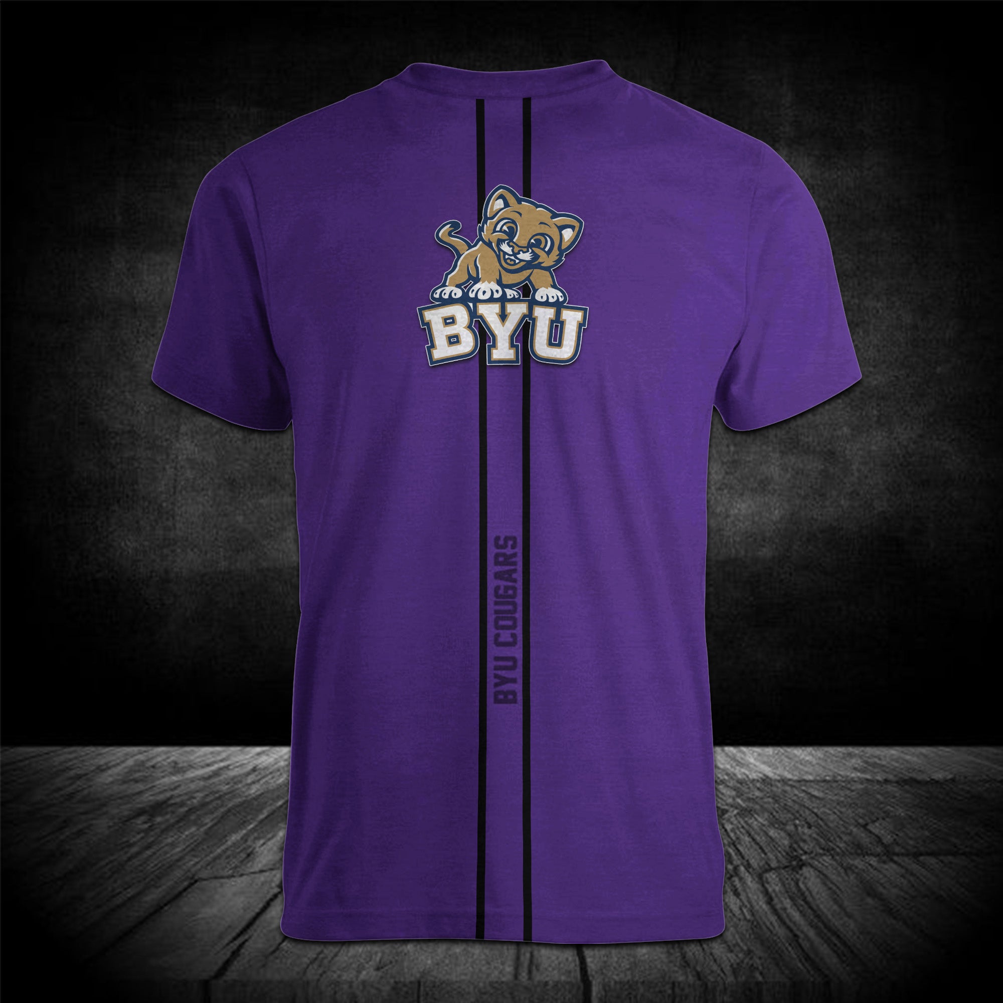 Buy BYU Cougars TShirt Sport Style Custom NCAA Meteew