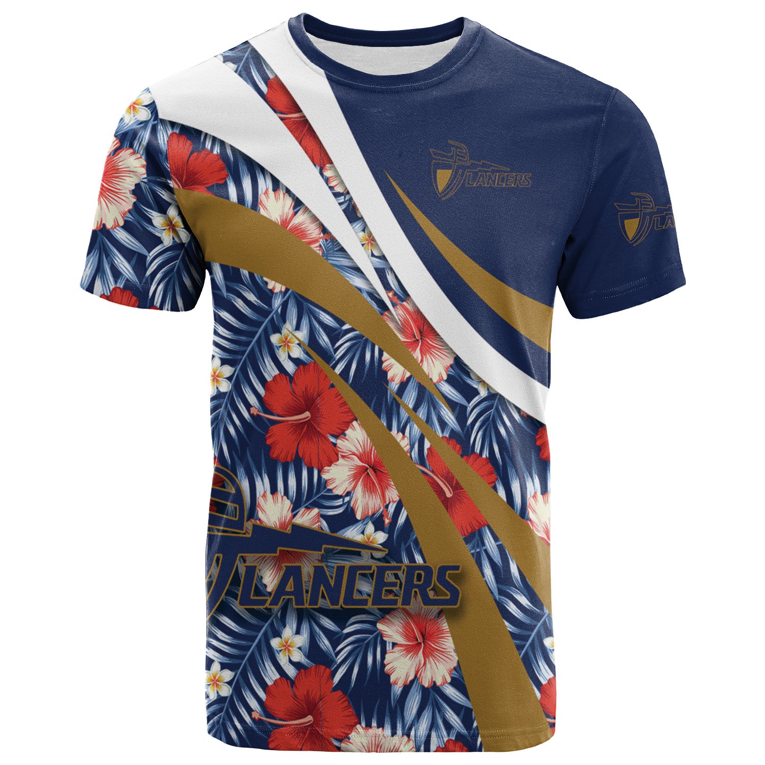 Buy California Baptist Lancers T-Shirt Hibiscus Sport Style - NCAA - Meteew