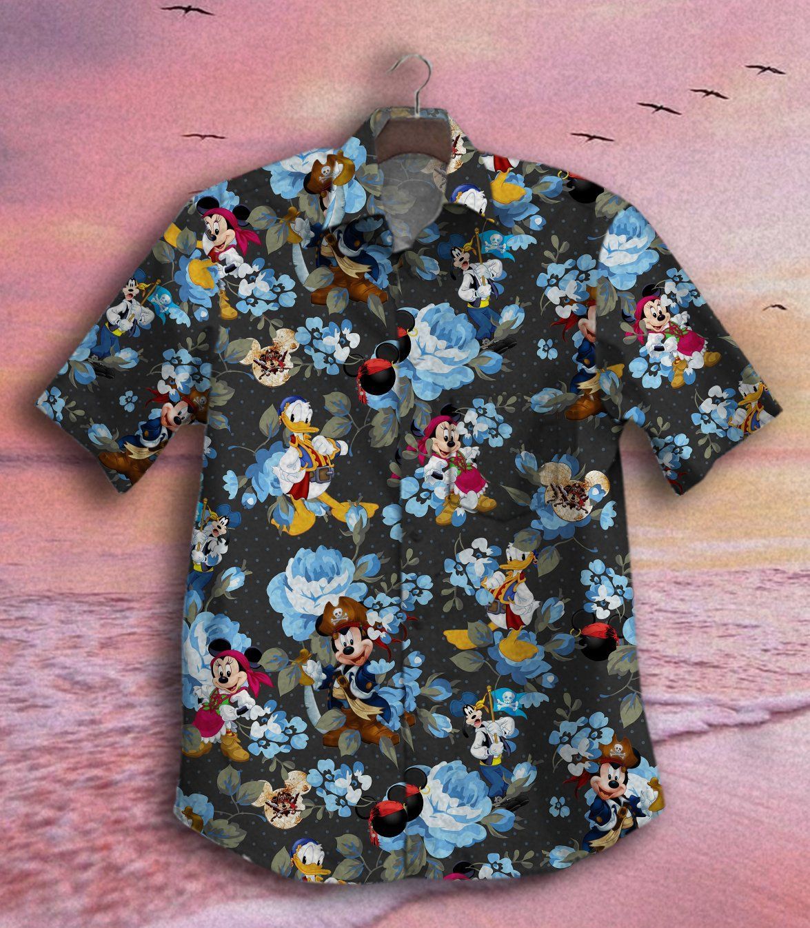 Buy Hawaii Shirt Mickey Gt Vintage Hawaiian Shirt-Zx10485 For Men’s ...