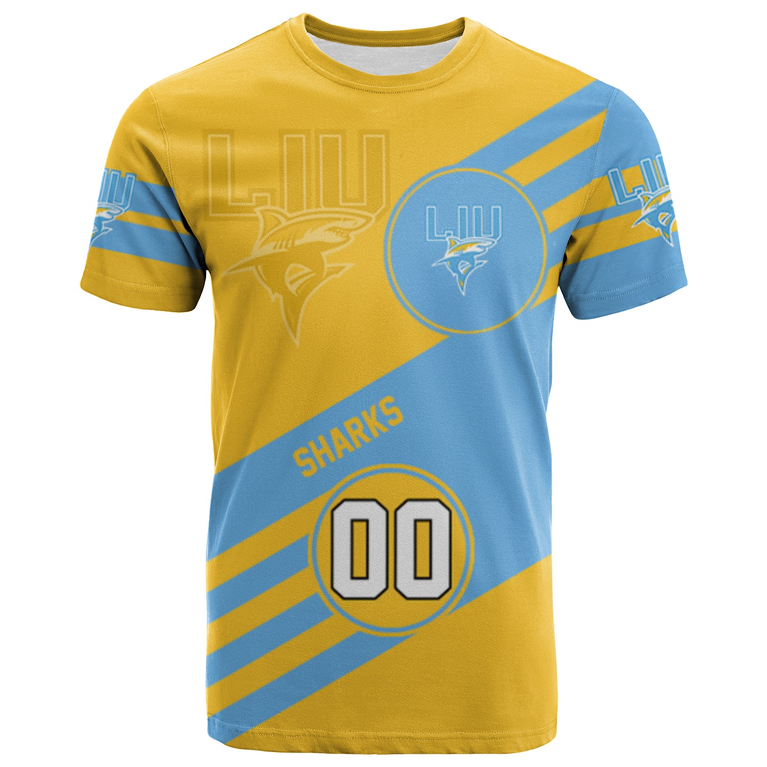 Buy LIU Sharks T-Shirt Sport Style Logo - NCAA - Meteew