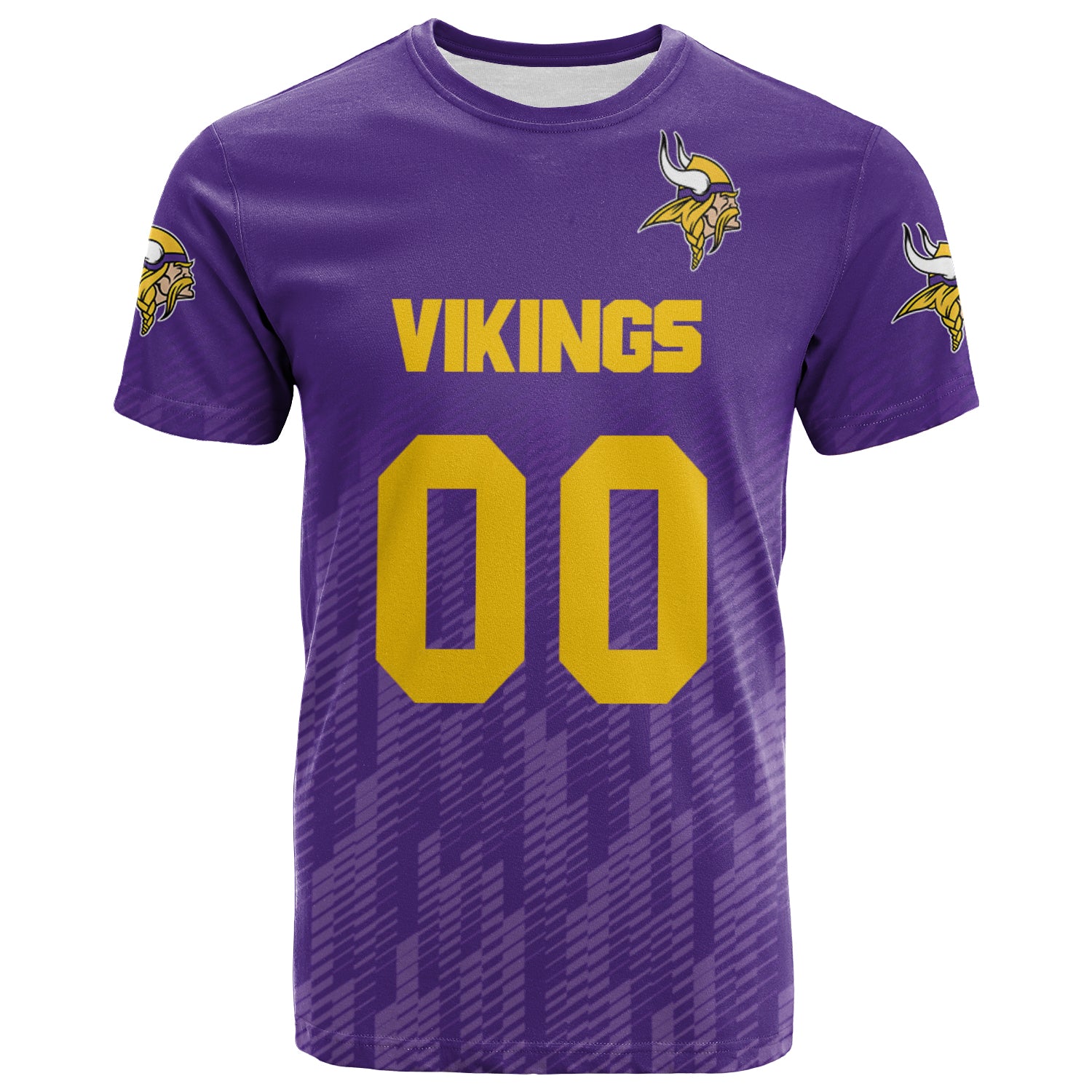 Buy Minnesota Vikings T-Shirt Logo Sport Ombre – NFL – Meteew