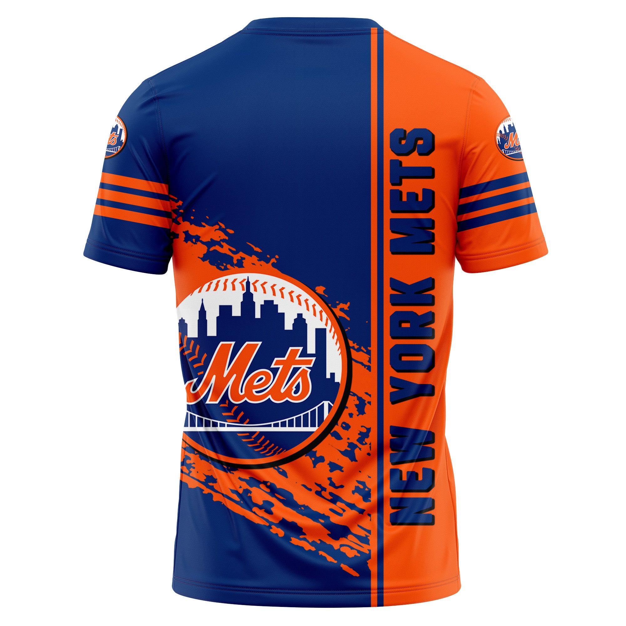 Buy New York Mets Tshirt Quarter Style MLB Meteew