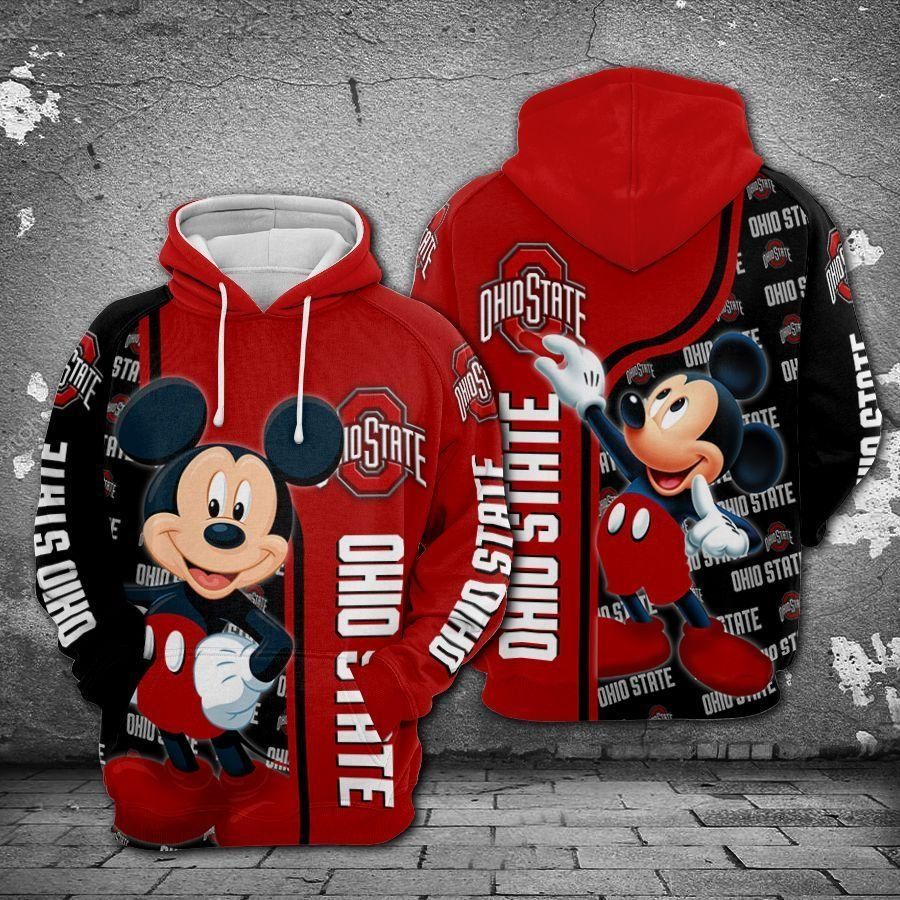 Buy Ohio State Buckeyes -Mickey Mouse Limited Hoodie S592 - Meteew