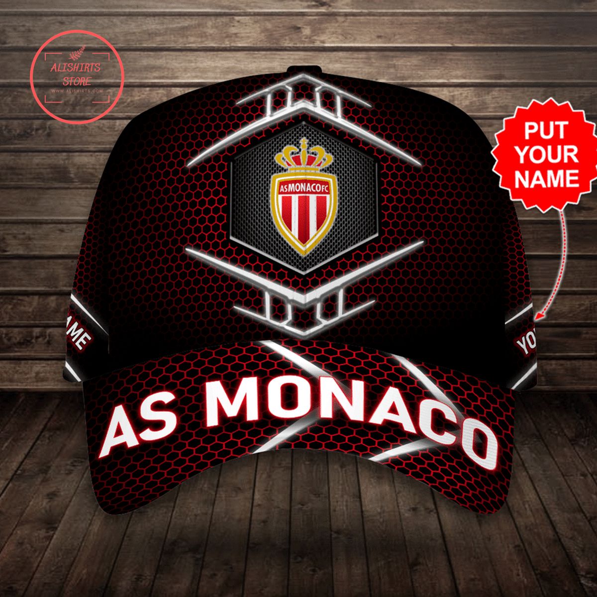 Buy Personalized AS Monaco Hat Cap – Meteew