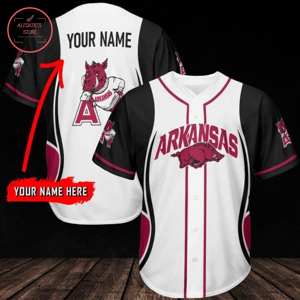Buy Personalized Razorback baseball uniforms Meteew