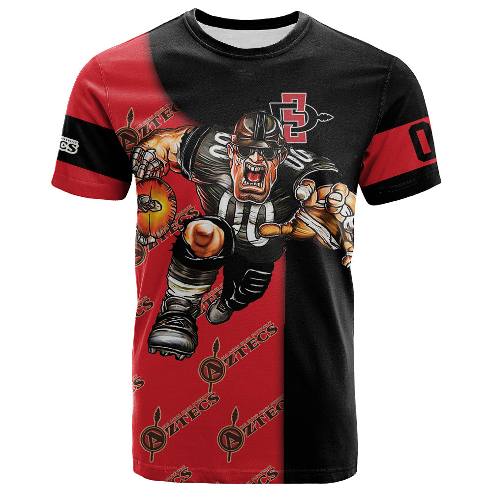 Buy San Diego State Aztecs T-Shirt Football Go On - NCAA - Meteew