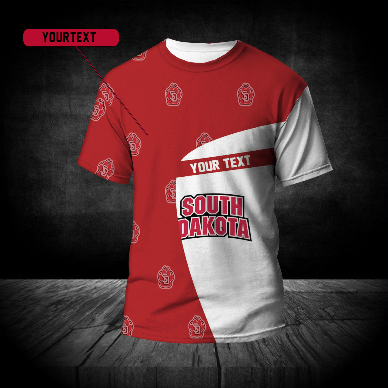 Buy South Dakota Coyotes T-Shirt Special Style Custom – NCAA – Meteew
