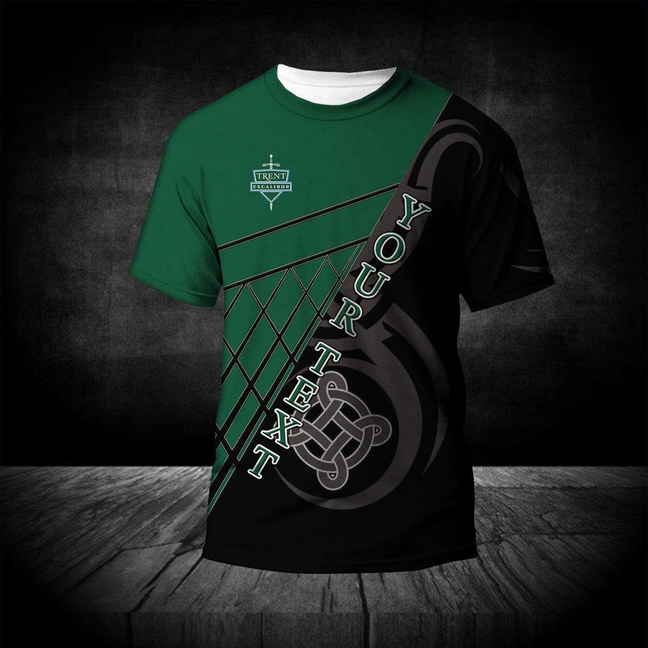 Buy Trent Excalibur T-Shirt Celtic Custom Text - CA CIS - Meteew