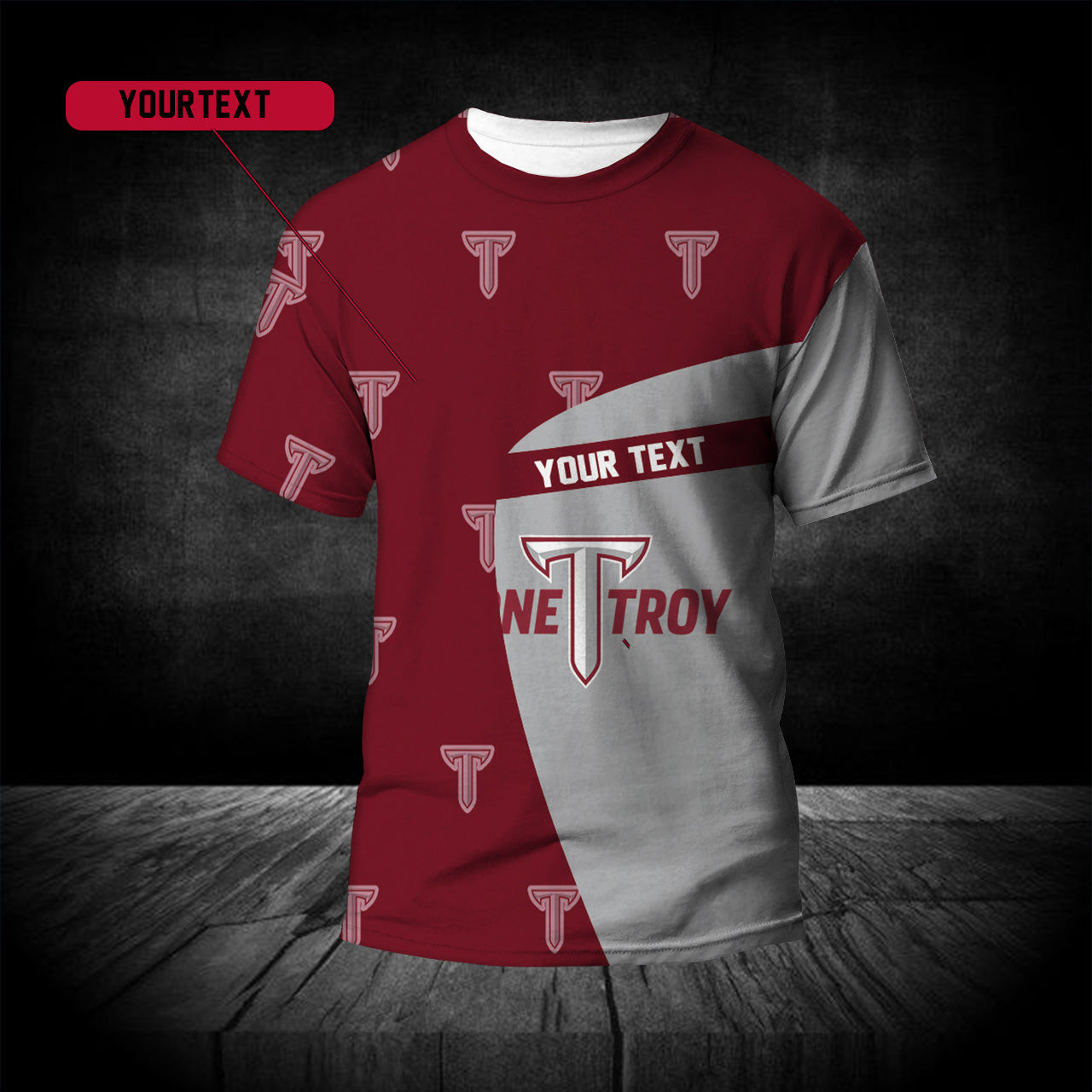 Buy Troy Trojans T-Shirt Special Style Custom - NCAA - Meteew
