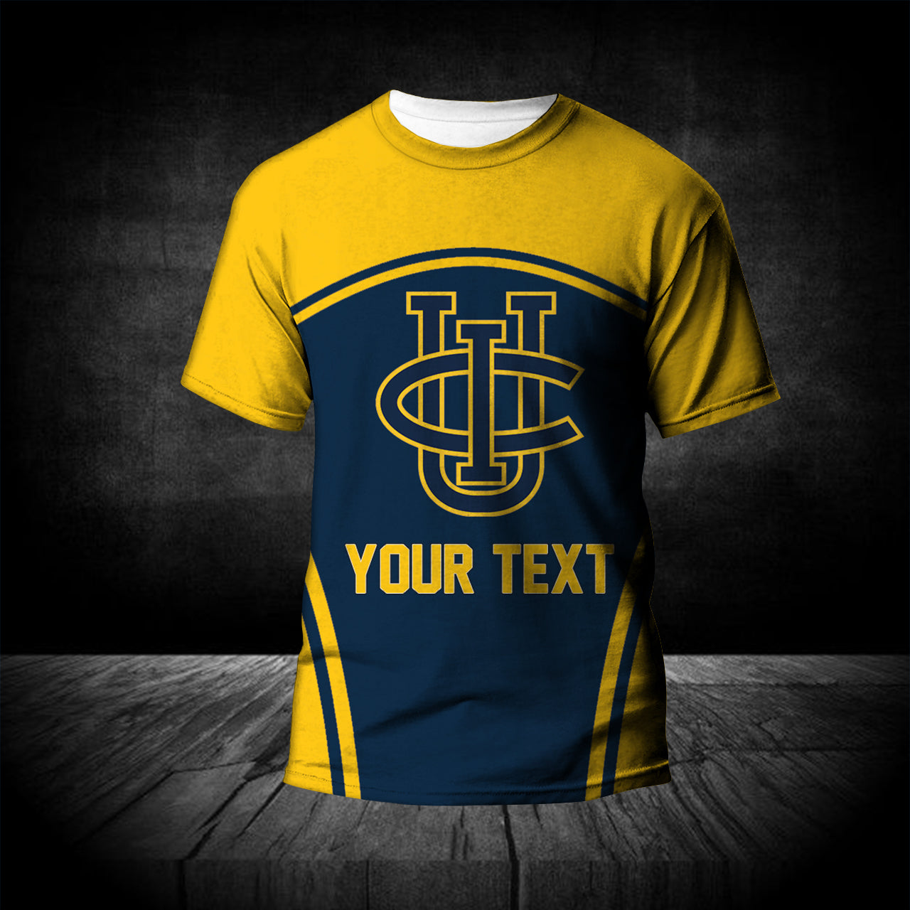 Buy UC Irvine Anteaters T-shirt Curve Style Sport- NCAA - Meteew
