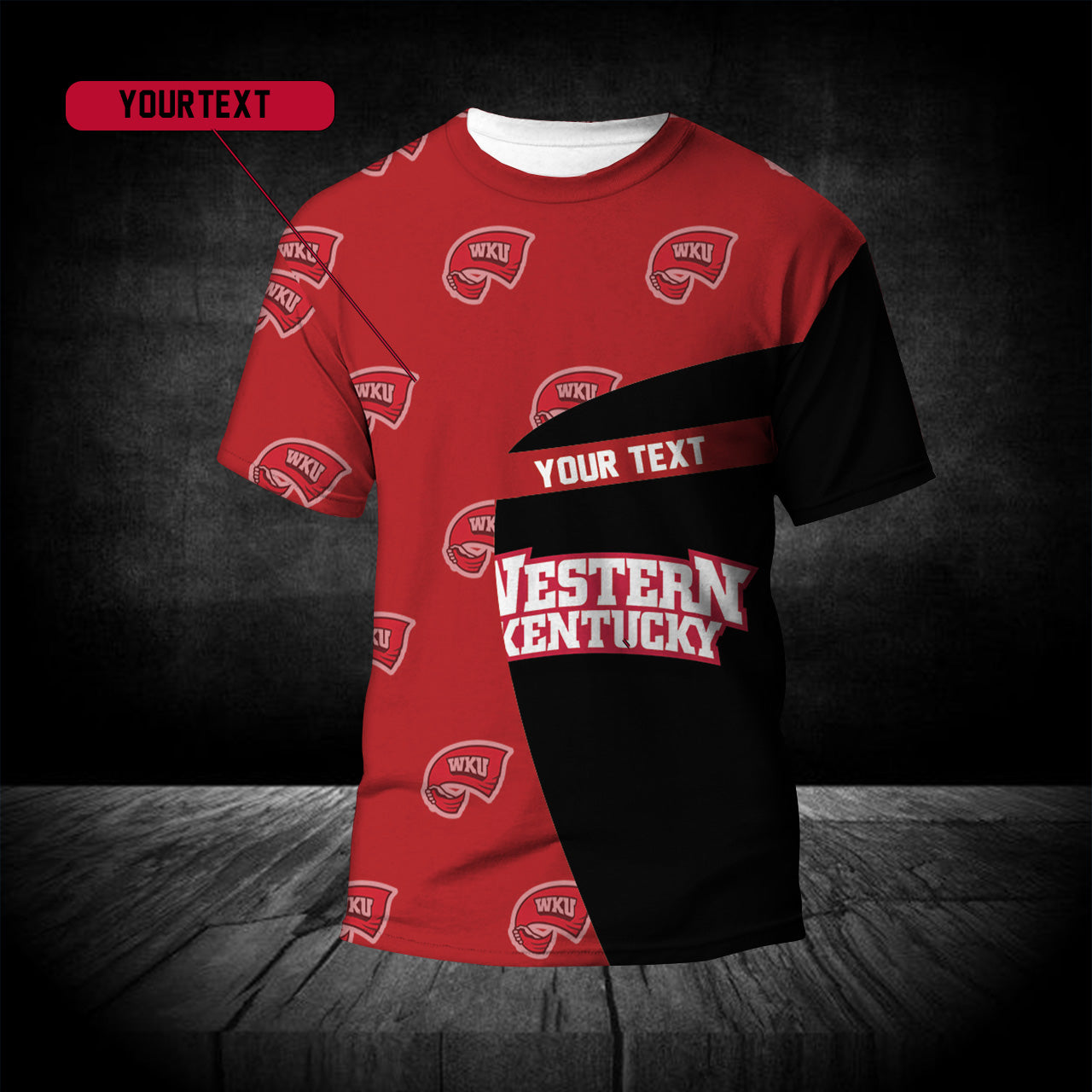 Buy Western Kentucky Hilltoppers T-Shirt Special Style Custom - NCAA ...