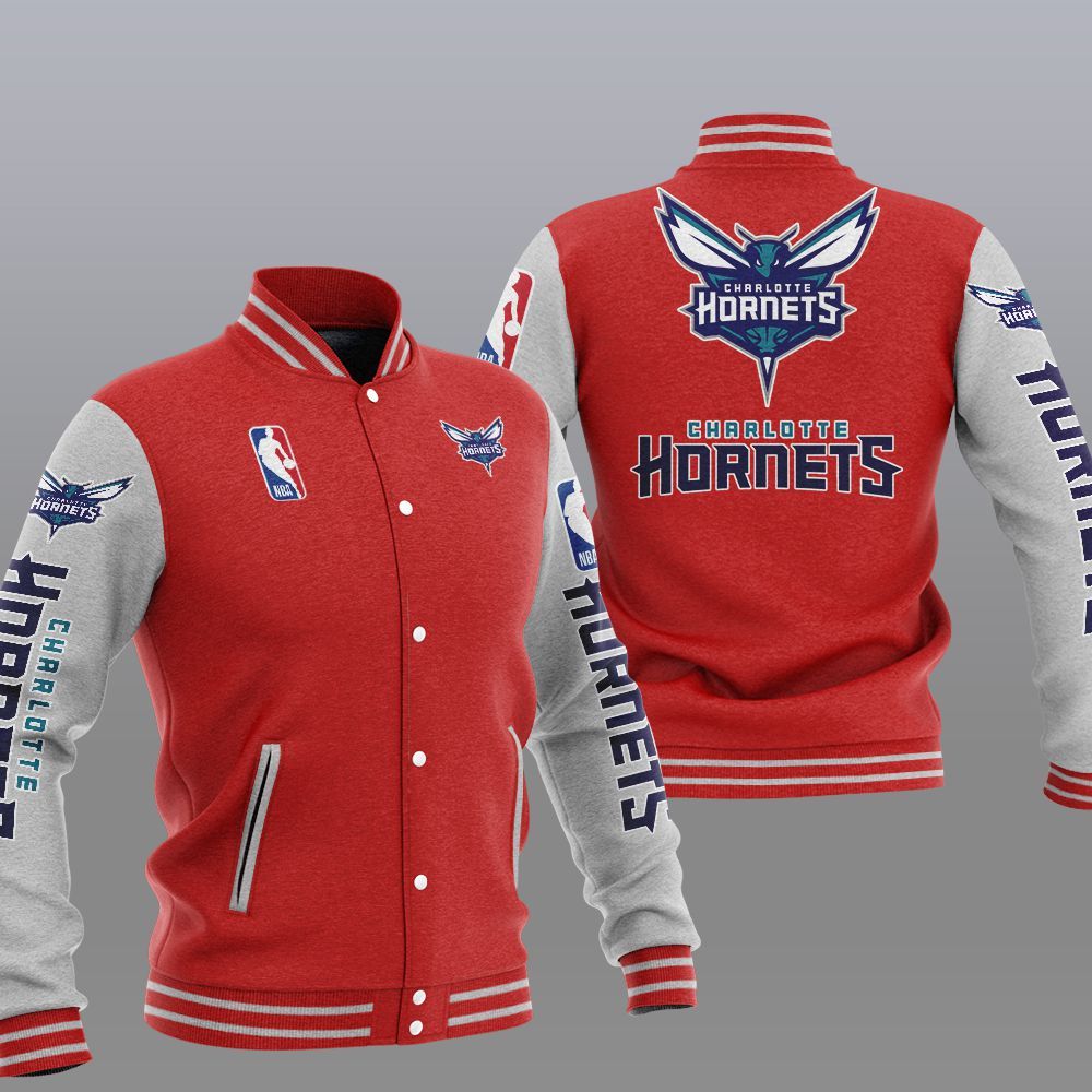 Charlotte Hornets 2DE0406 NBA Hooded Varsity Jacket Phoenix Suns ...