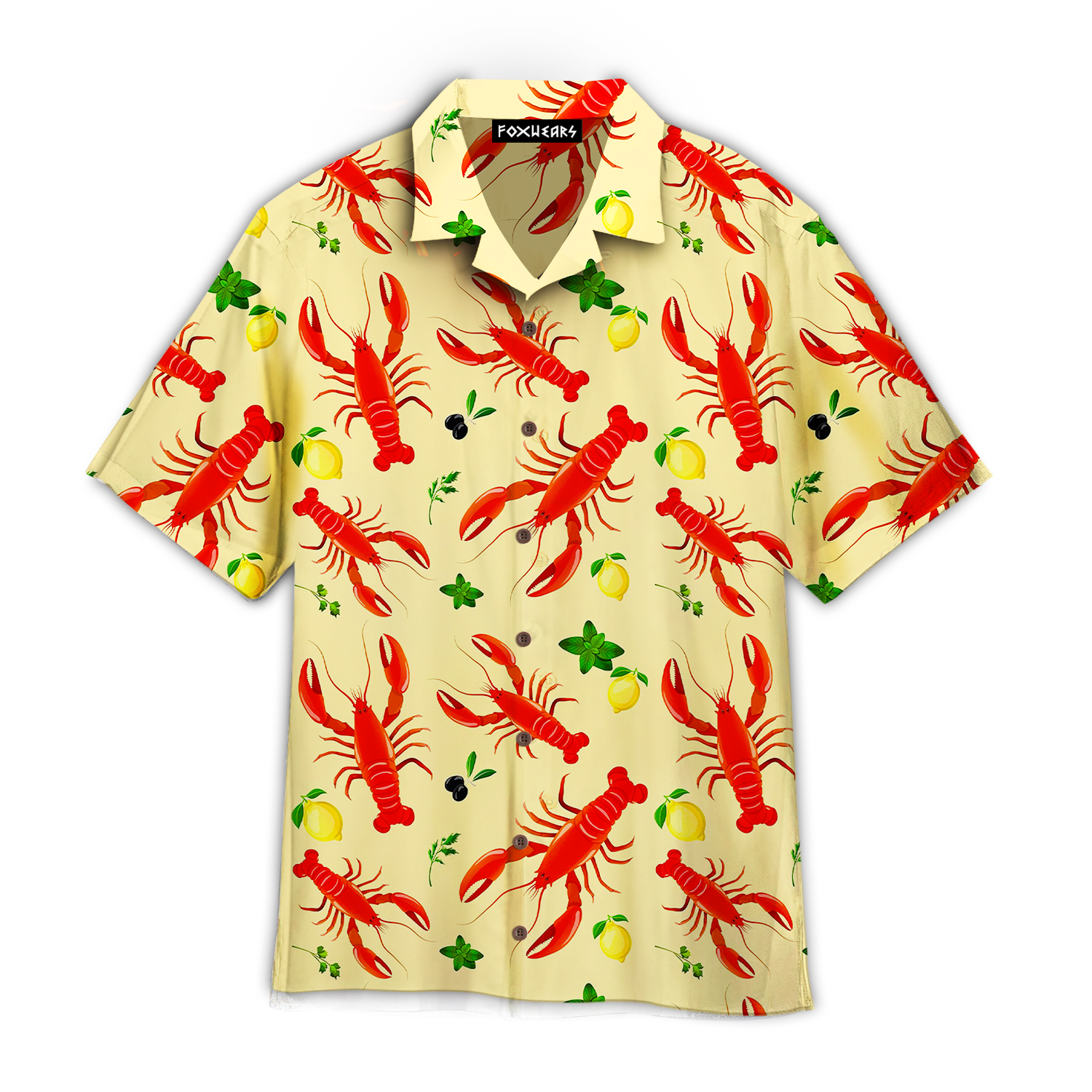 Crawfish Crew Lemon Hawaiian Shirt For Men & Women WT6496 - Meteew