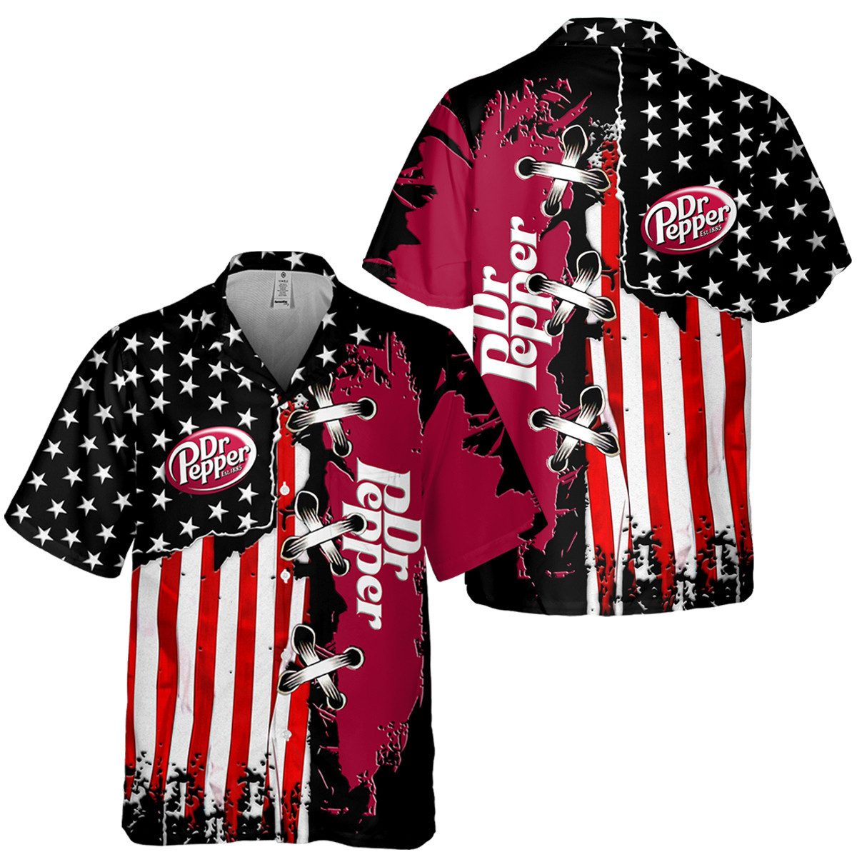 Dr Pepper Hawaiian Shirt DP0203L1 TU – Meteew