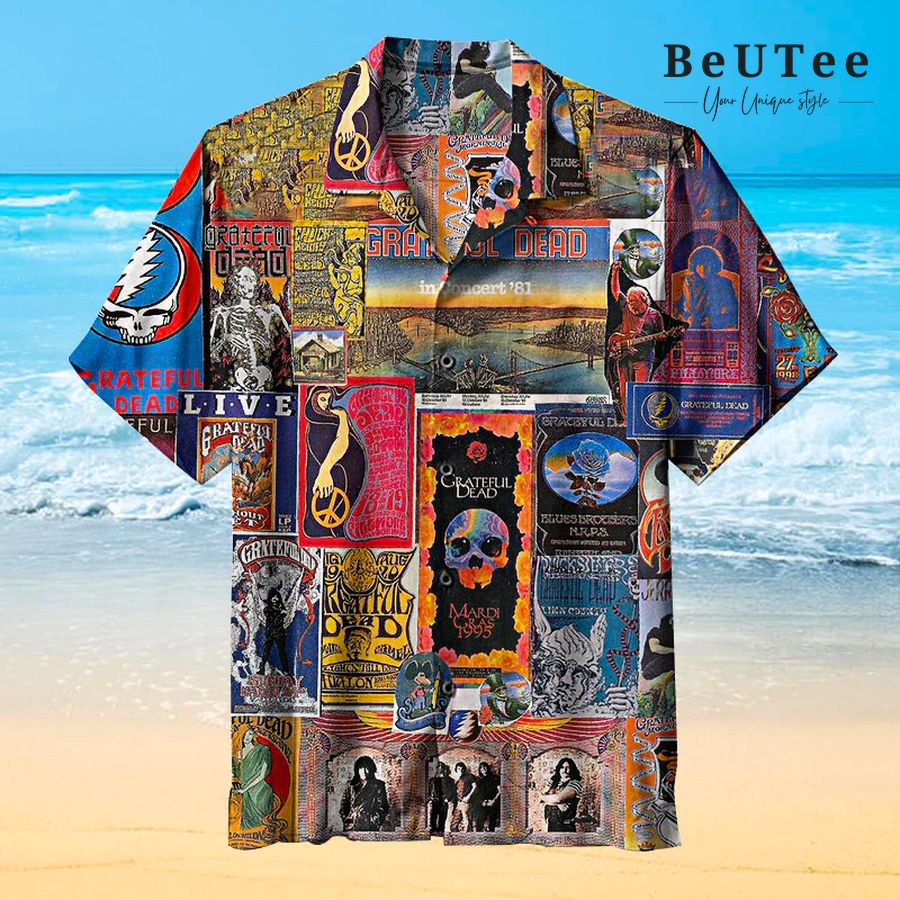 Grateful Dead Band Hawaiian Shirt – Meteew