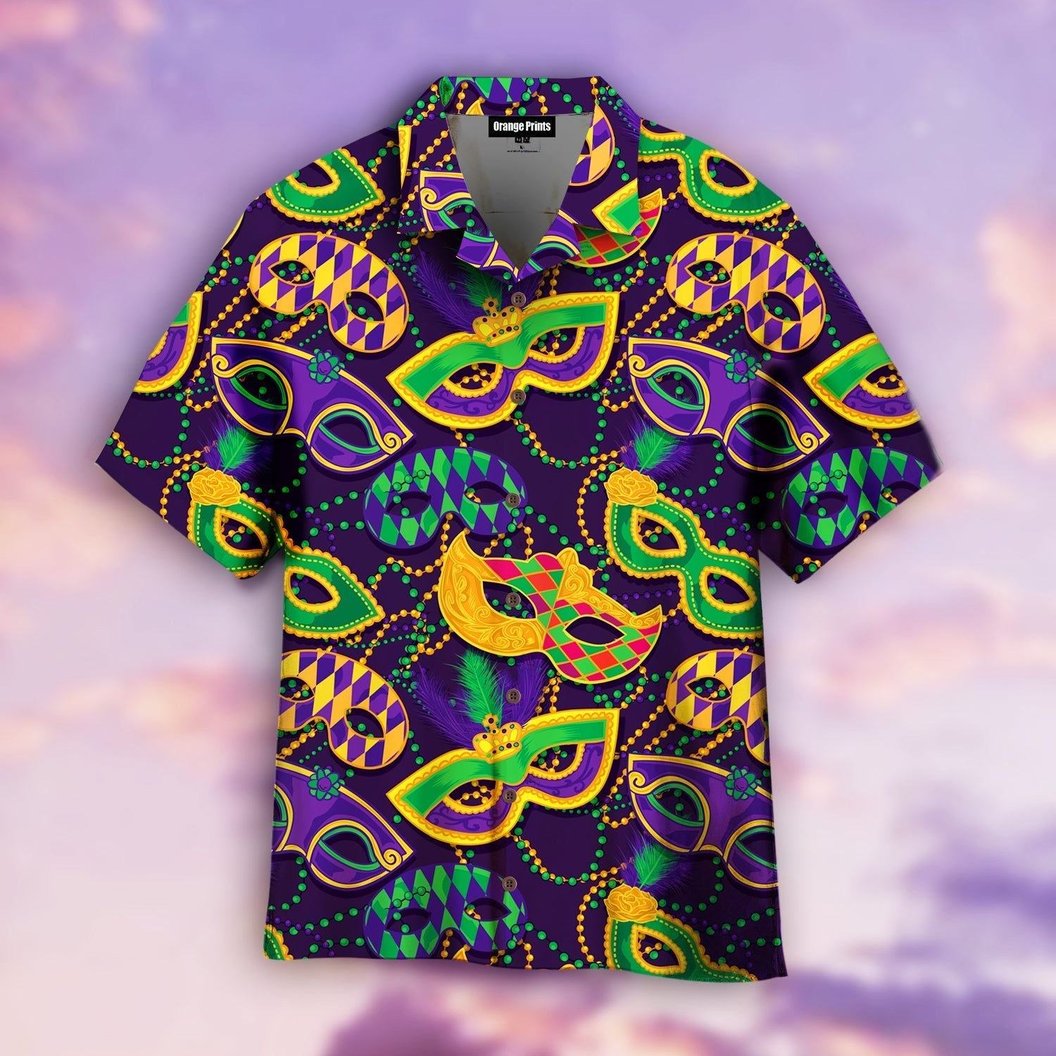 Happy Mardi Gras Hawaiian Shirt For Men & Women WT1280 - Meteew