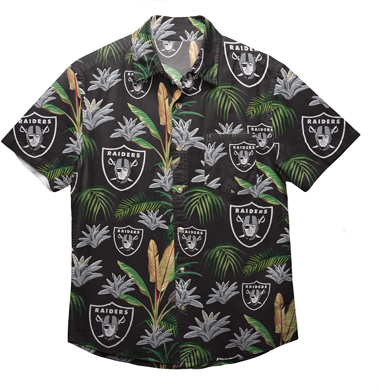 Las Vegas Raiders 7 Hawaiian Shirts For Men Hawaiian Shirt Set for Men ...