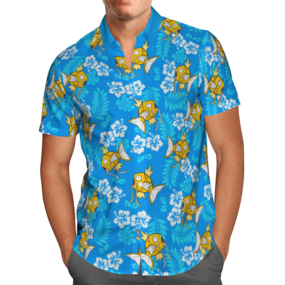 Magikarp Pokemon Summer Hawaiian Shirt | Hawaiian Shirt For Women Men ...