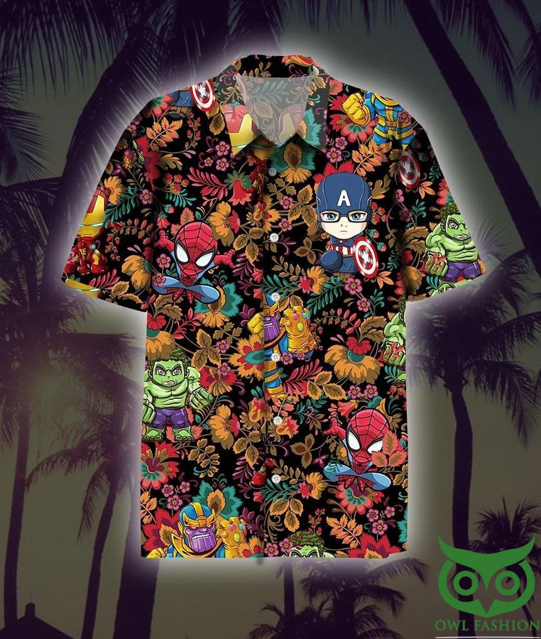 Marvel Superheros Summer Hawaiian Shirt – Meteew