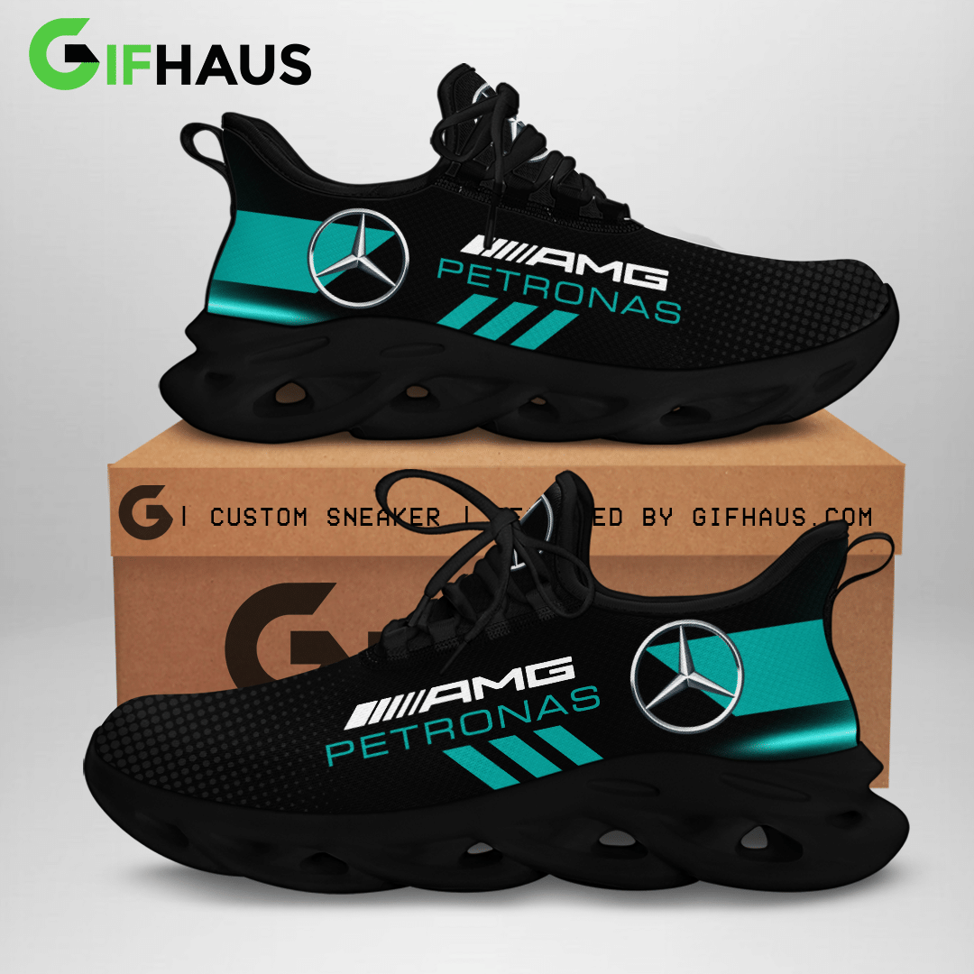 Mercedes AMG Petronas F1 fans Custom Sneaker – Meteew