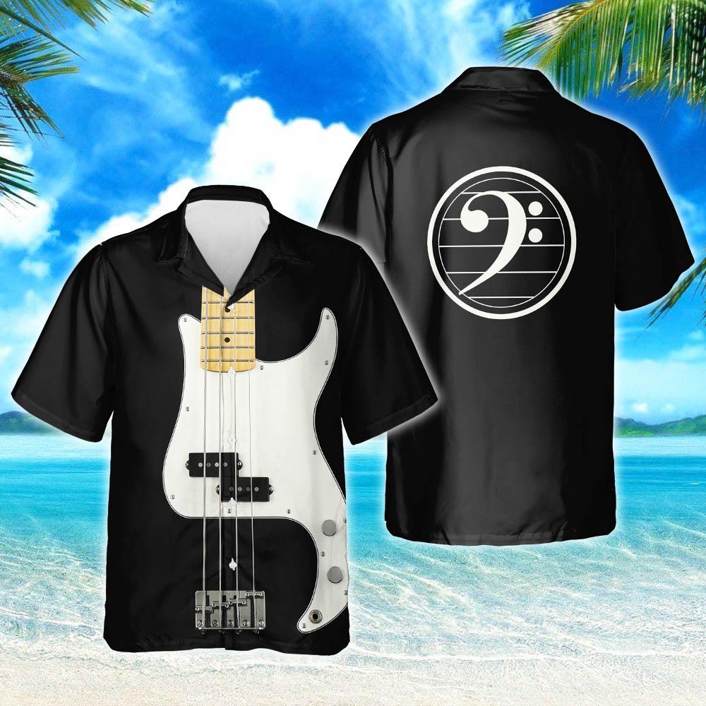 New Bass Guitar Hawaiian Shirt - Meteew