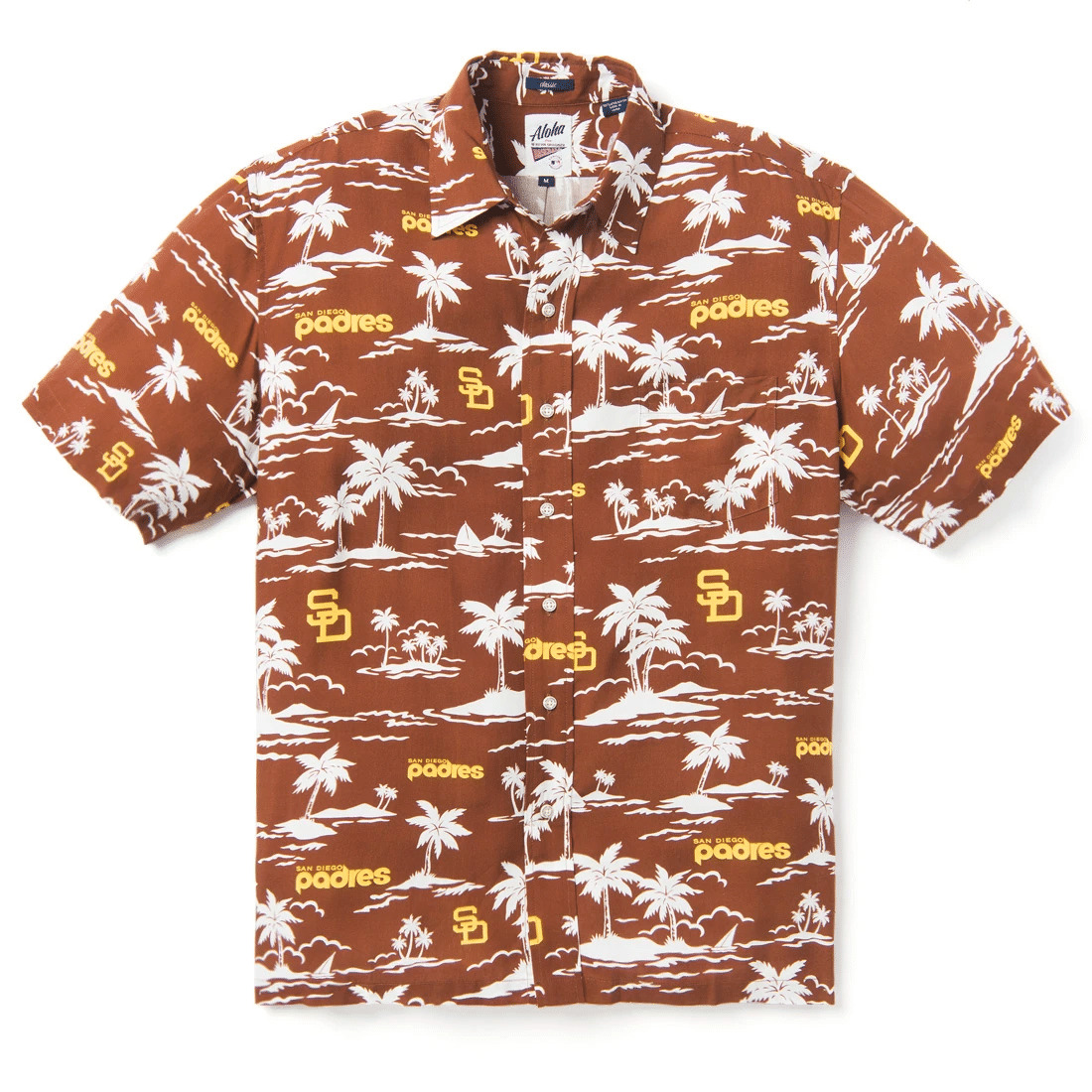 New San Diego Padres Vintage MLB Hawaiian Shirt Meteew