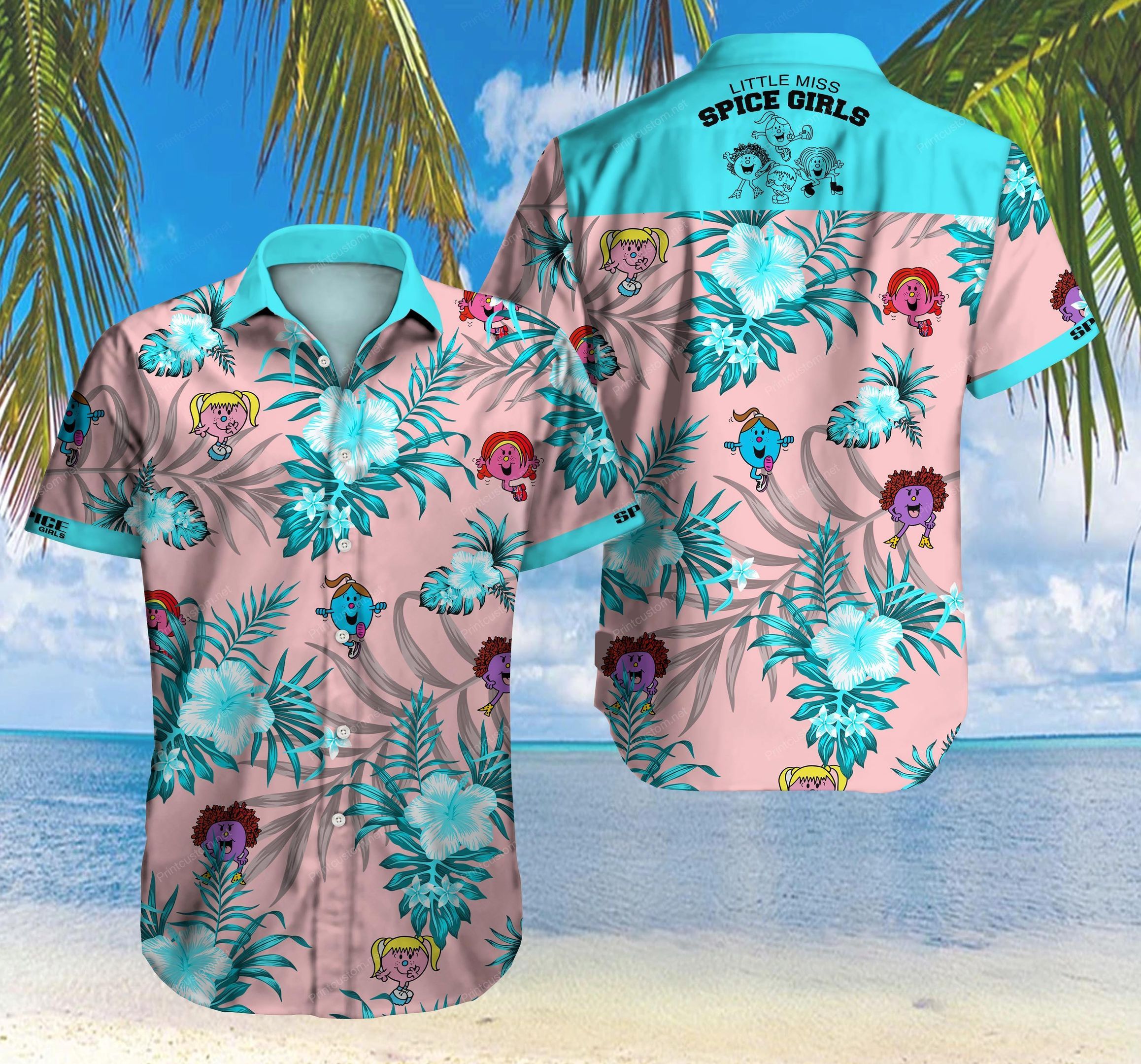 New Spice Girls Little Miss Hawaii Shirt Summer - Meteew