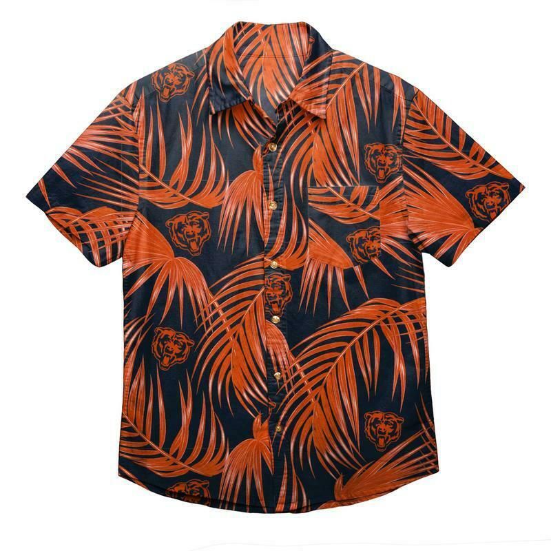 NFL Team Chicago Bears Hawaiian Shirt For Fans MTE02 - Meteew