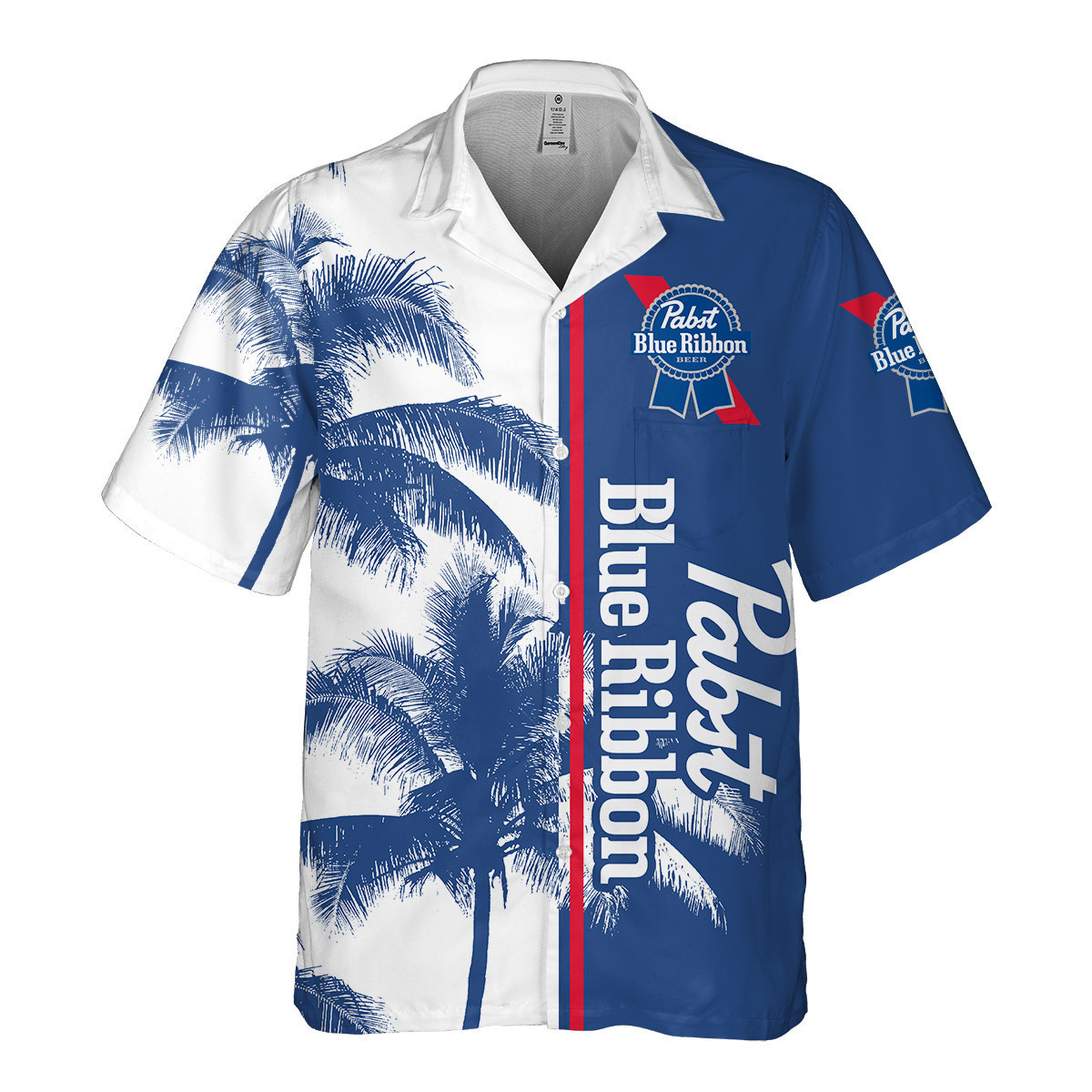 Pabst Blue Ribbon Hawaiian Shirt PBR0303N9 TU - Meteew