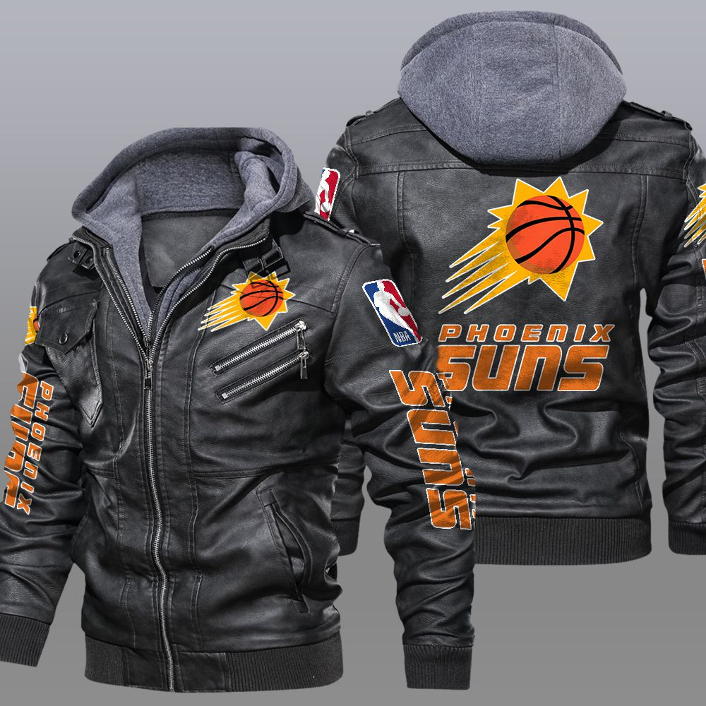 Phoenix Suns 2DE2405 NBA Leather Jacket - Meteew
