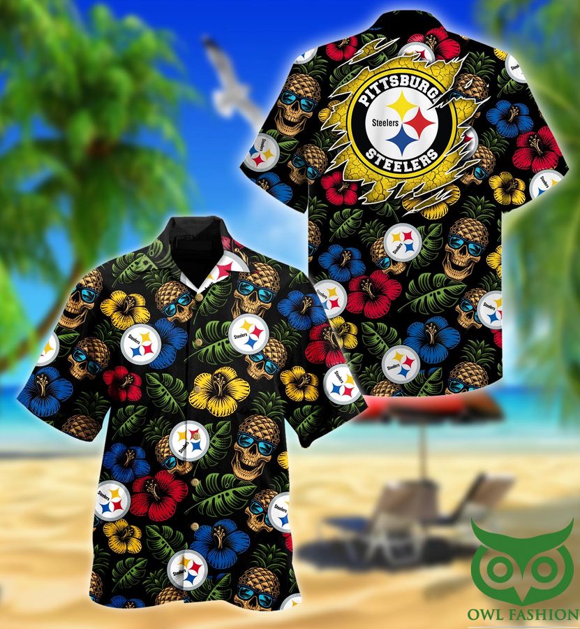 Pittsburgh Steelers NFL Pineapple Hawaiian Shirt - Meteew