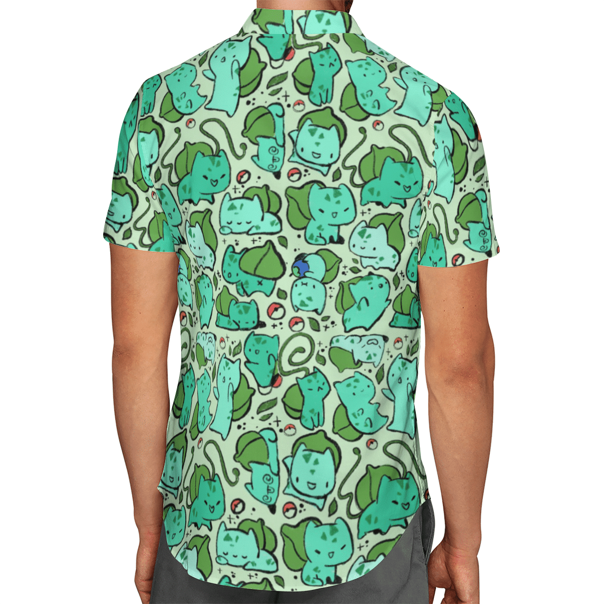 Pokemon Bulbasaur Hawaiian Shirt - Meteew