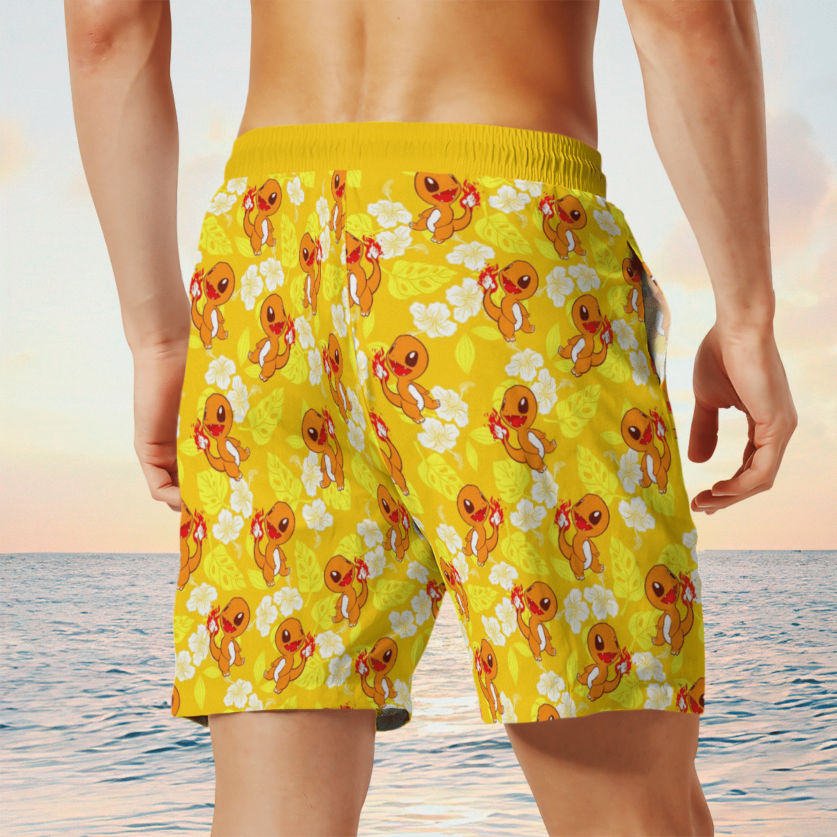 Pokemon Charmander Tropical Beach Shirt And Shorts Meteew