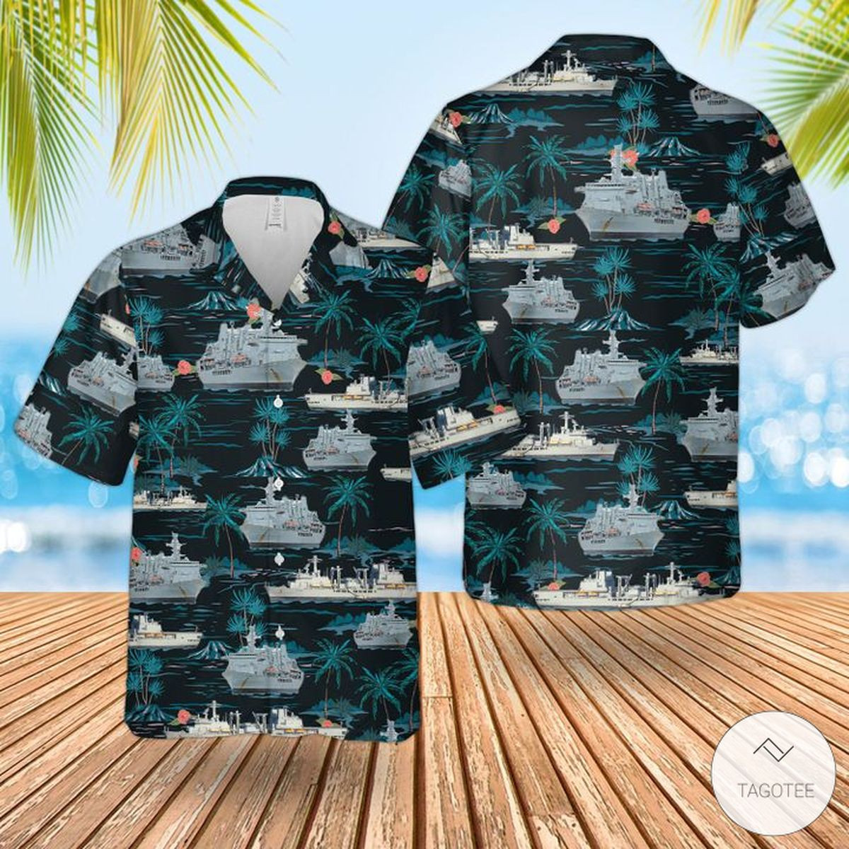Rn Historical Rfa Fort George A388 Hawaiian Shirts For Men's and Women ...